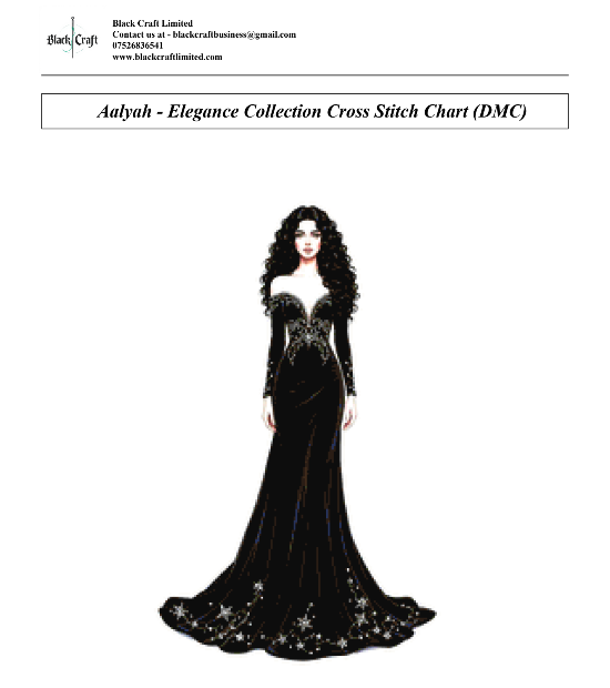 Aalyah Cross Stitch Chart