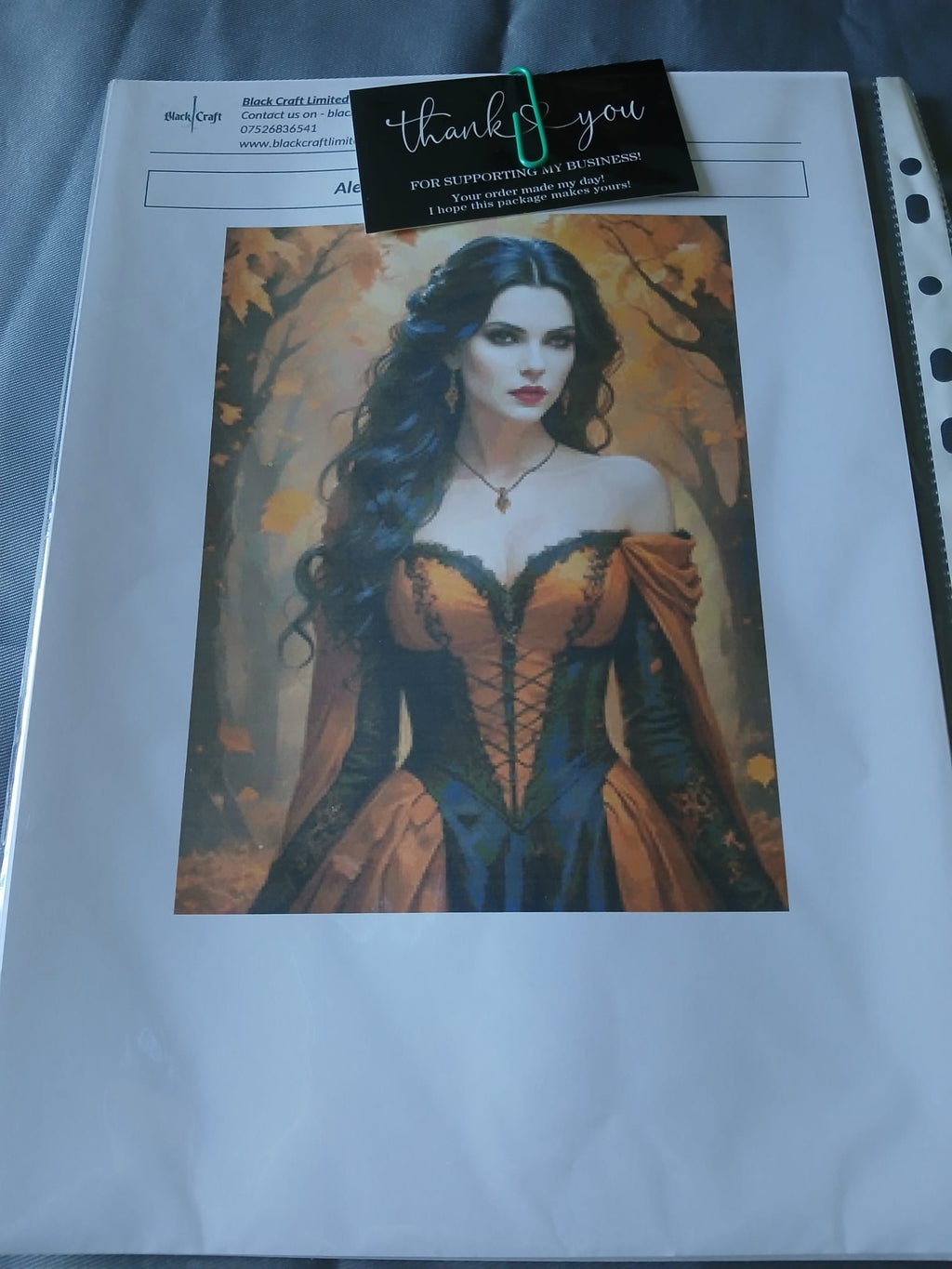 Aleesha Cross Stitch Chart (DMC)