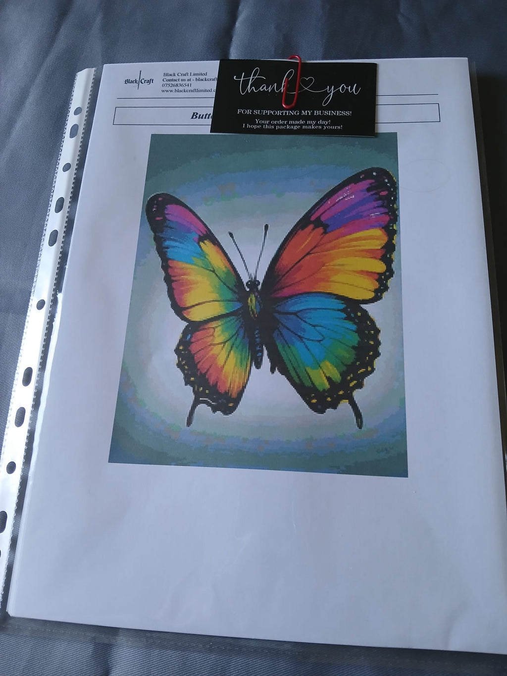 Buttterfly Cross Stitch Chart Pack (DMC)