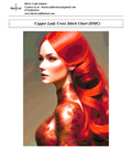 Copper Lady Cross Stitch Chart