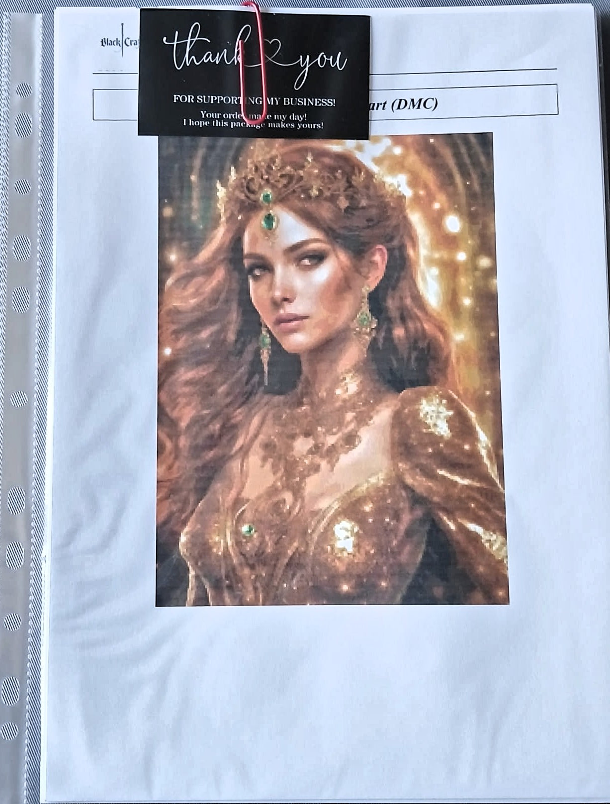 Danielle Cross Stitch Chart