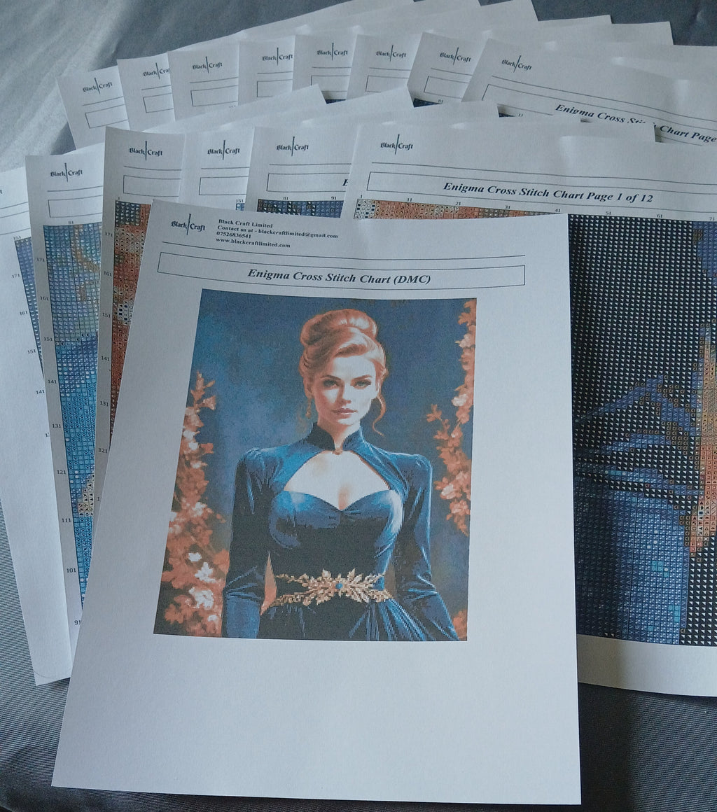 Enigma Cross Stitch Chart