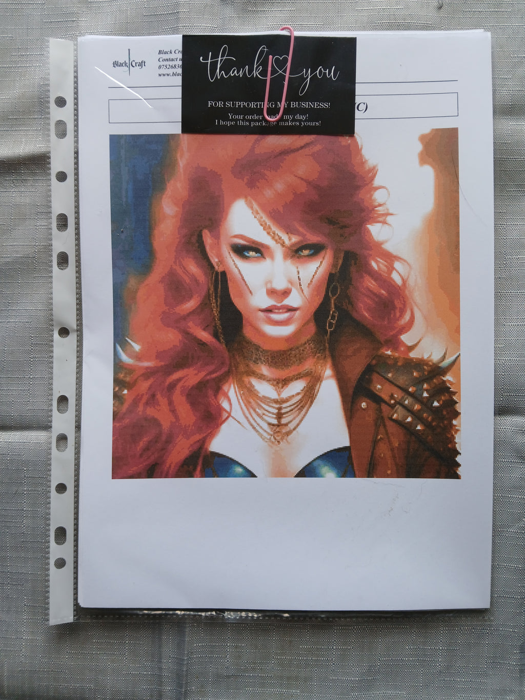 Fyre Cross Stitch Chart Pattern