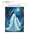 Ghost Cross Stitch Chart (DMC)