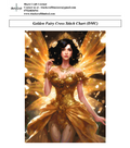 Golden Fairy Cross Stitch Chart