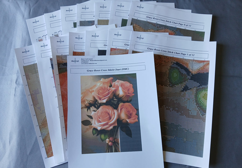Grace Cross Stitch Chart
