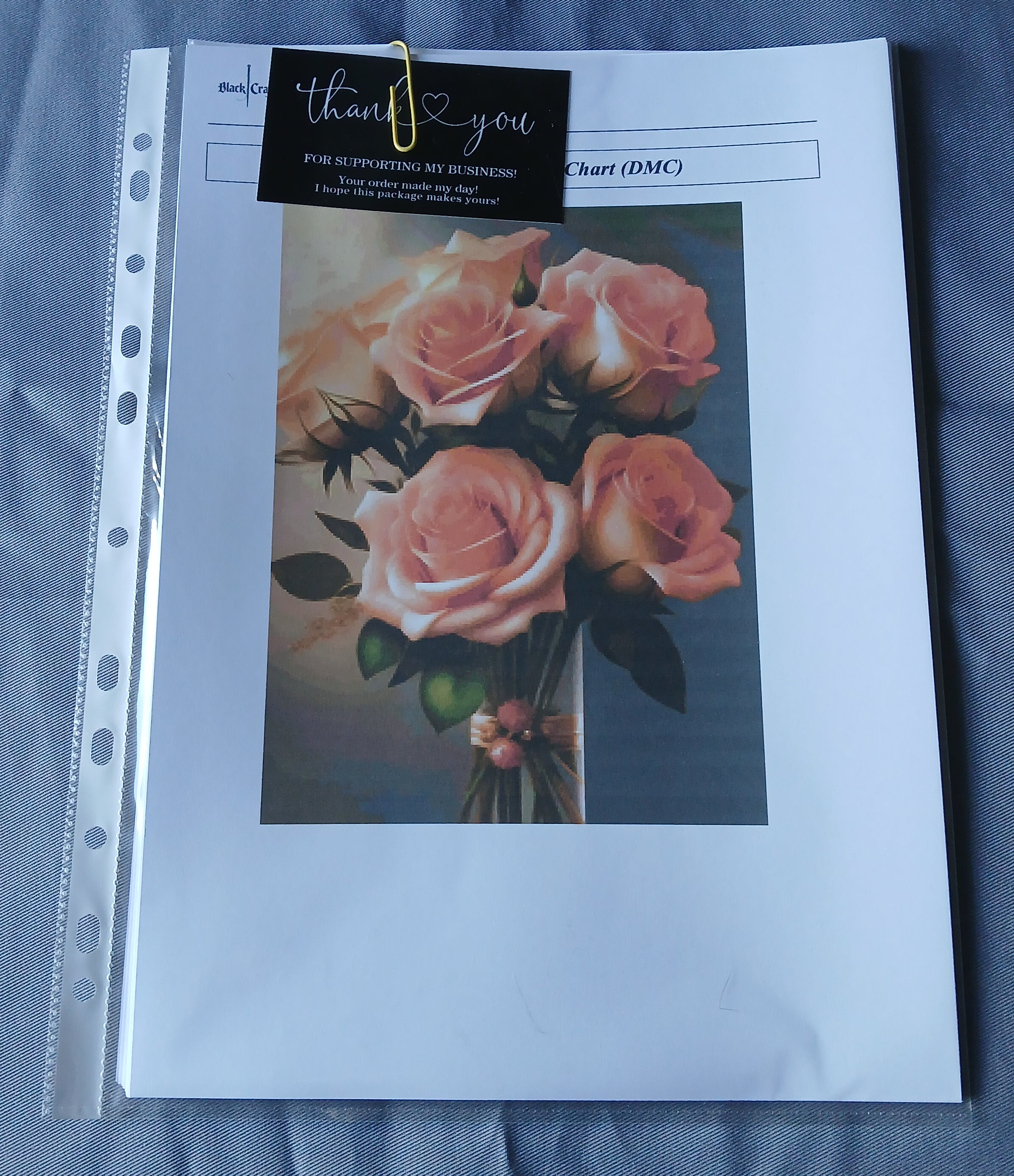 Grace Cross Stitch Chart