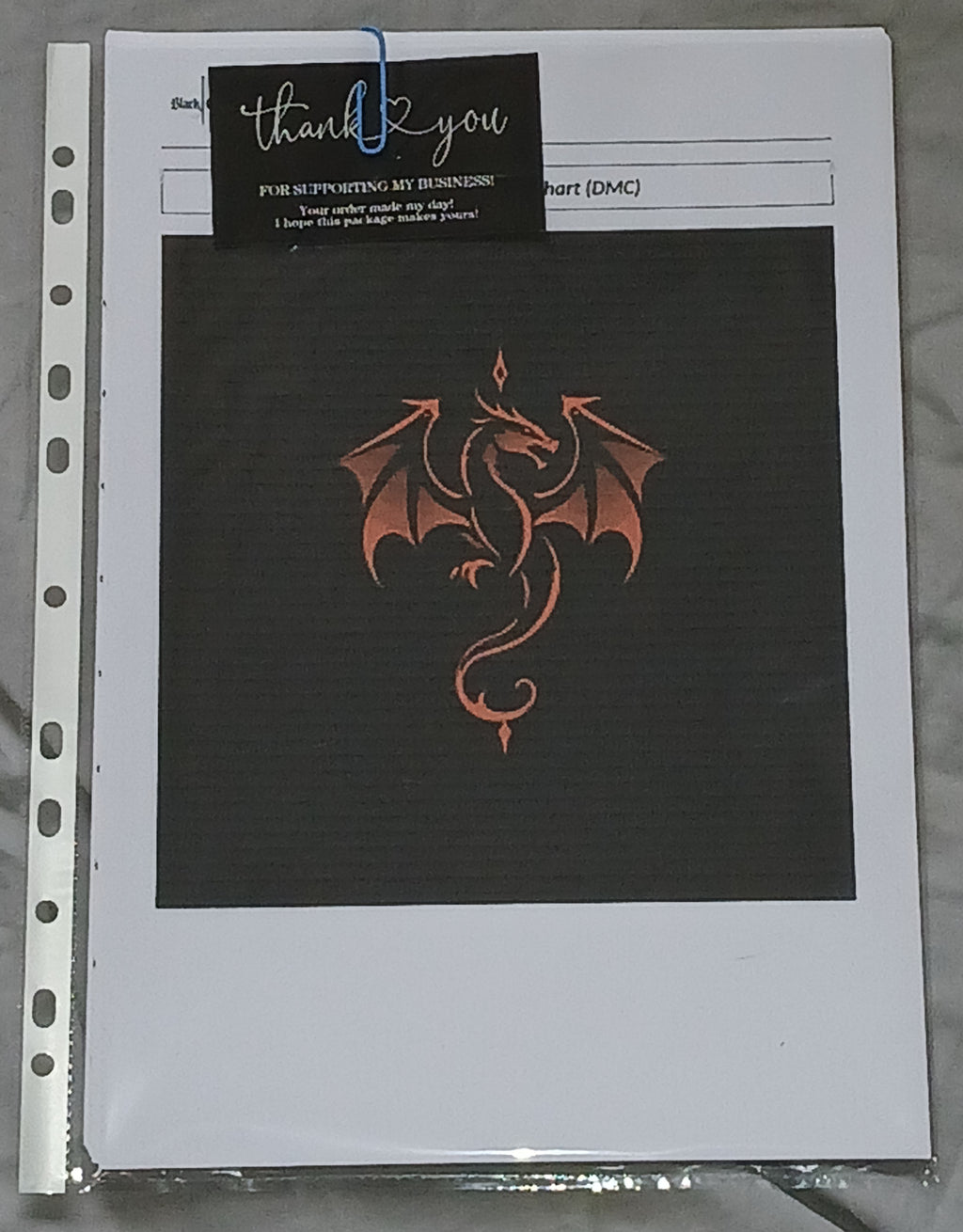 Infusion Cross Stitch Chart (DMC)