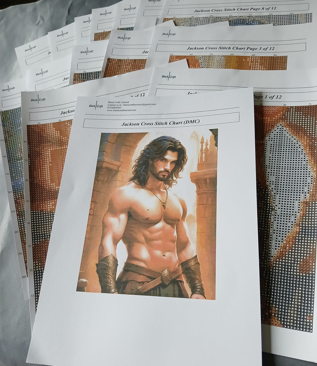 Jackson Cross Stitch Chart