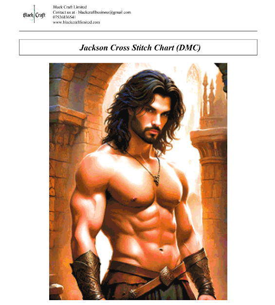 Jackson Cross Stitch Chart