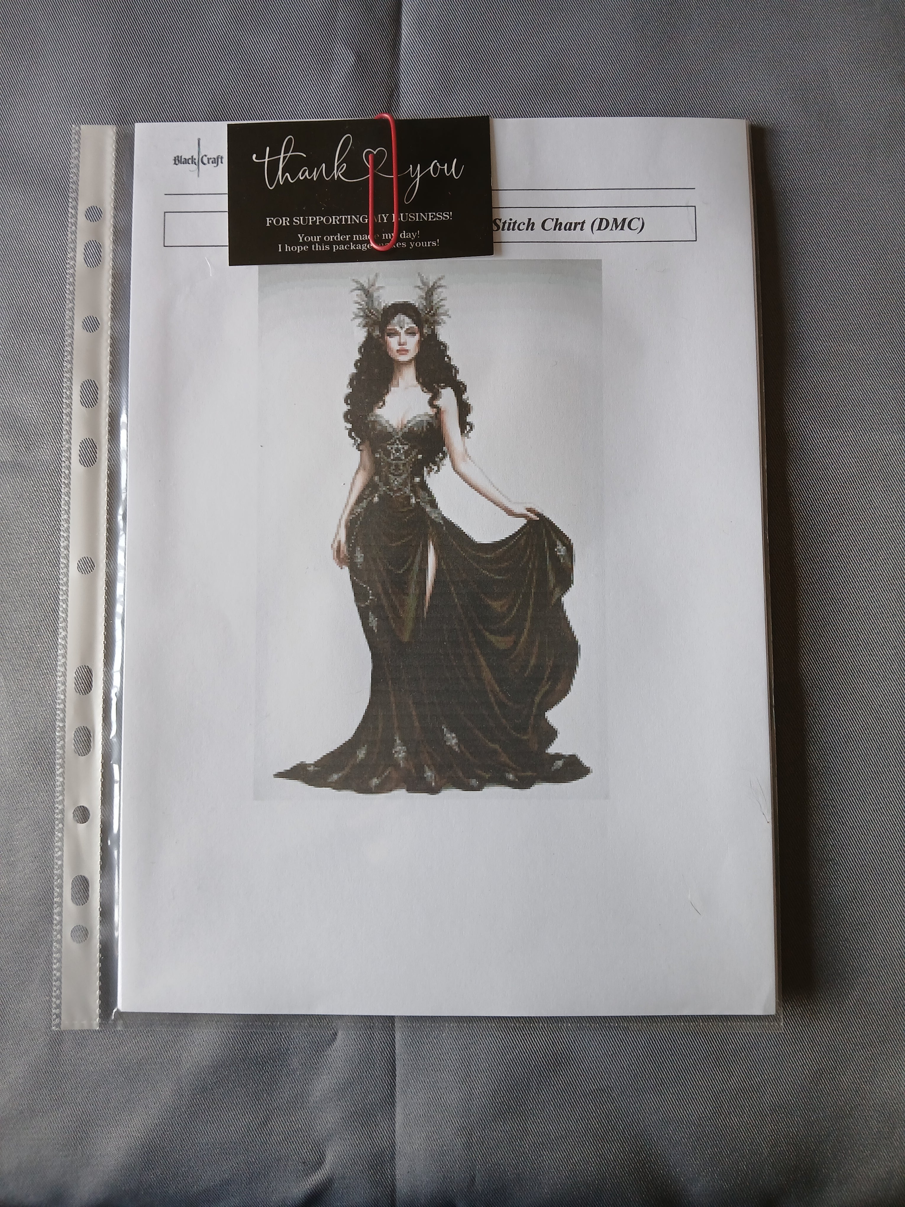 Jinn (Elegance Collection) Cross Stitch Chart