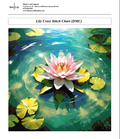 Lily Cross Stitch Chart Pattern