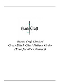 Black Craft Limited Chart Order