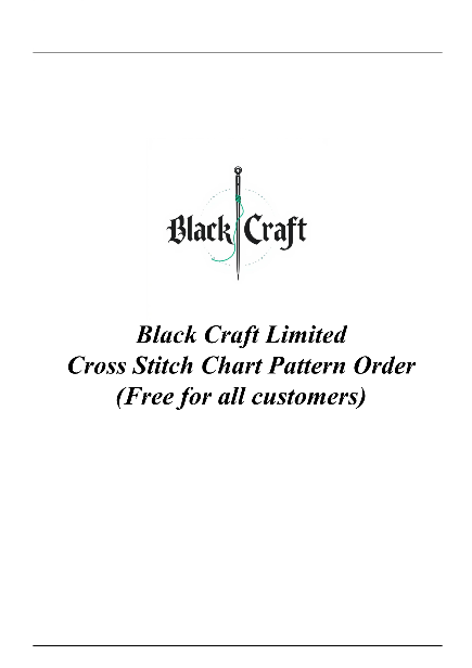 Black Craft Limited Chart Order