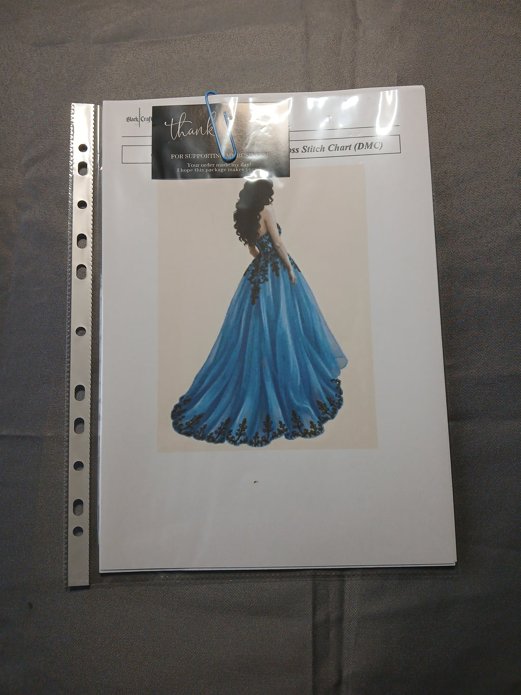 Organza Cross Stitch Chart