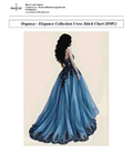 Organza Cross Stitch Chart