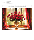 Rose Bouquet Cross Stitch Chart