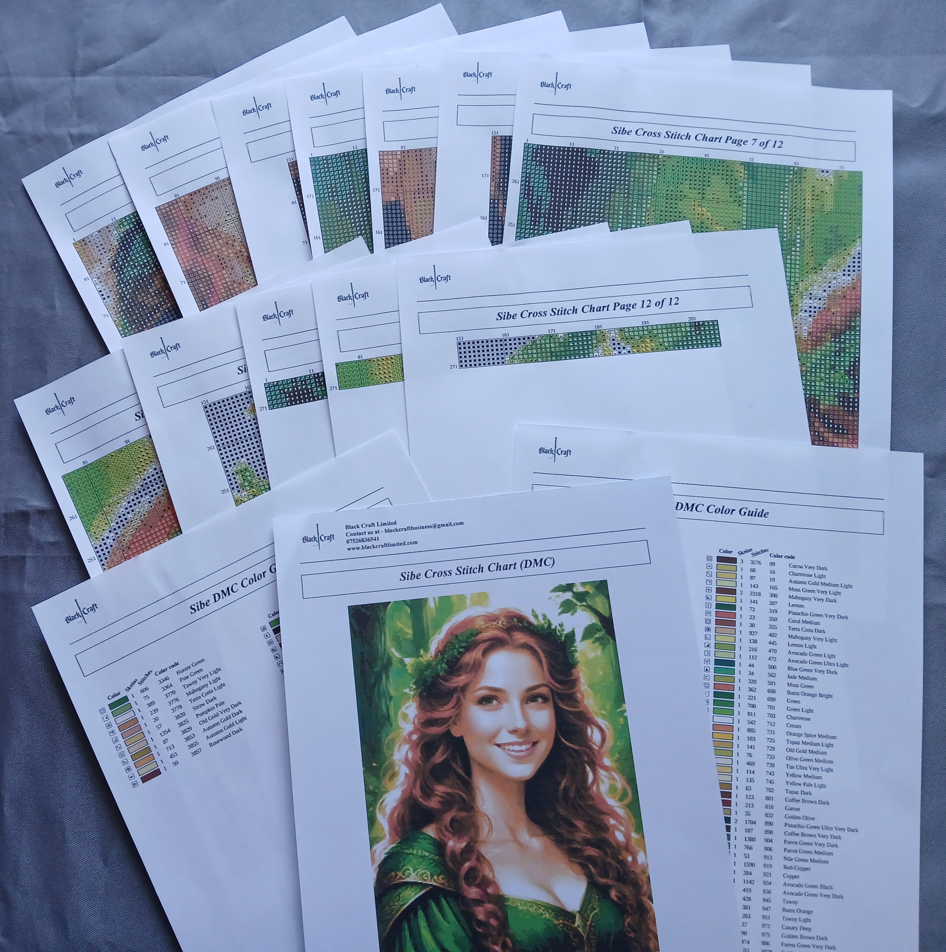 Sibe Cross Stitch Chart Pattern