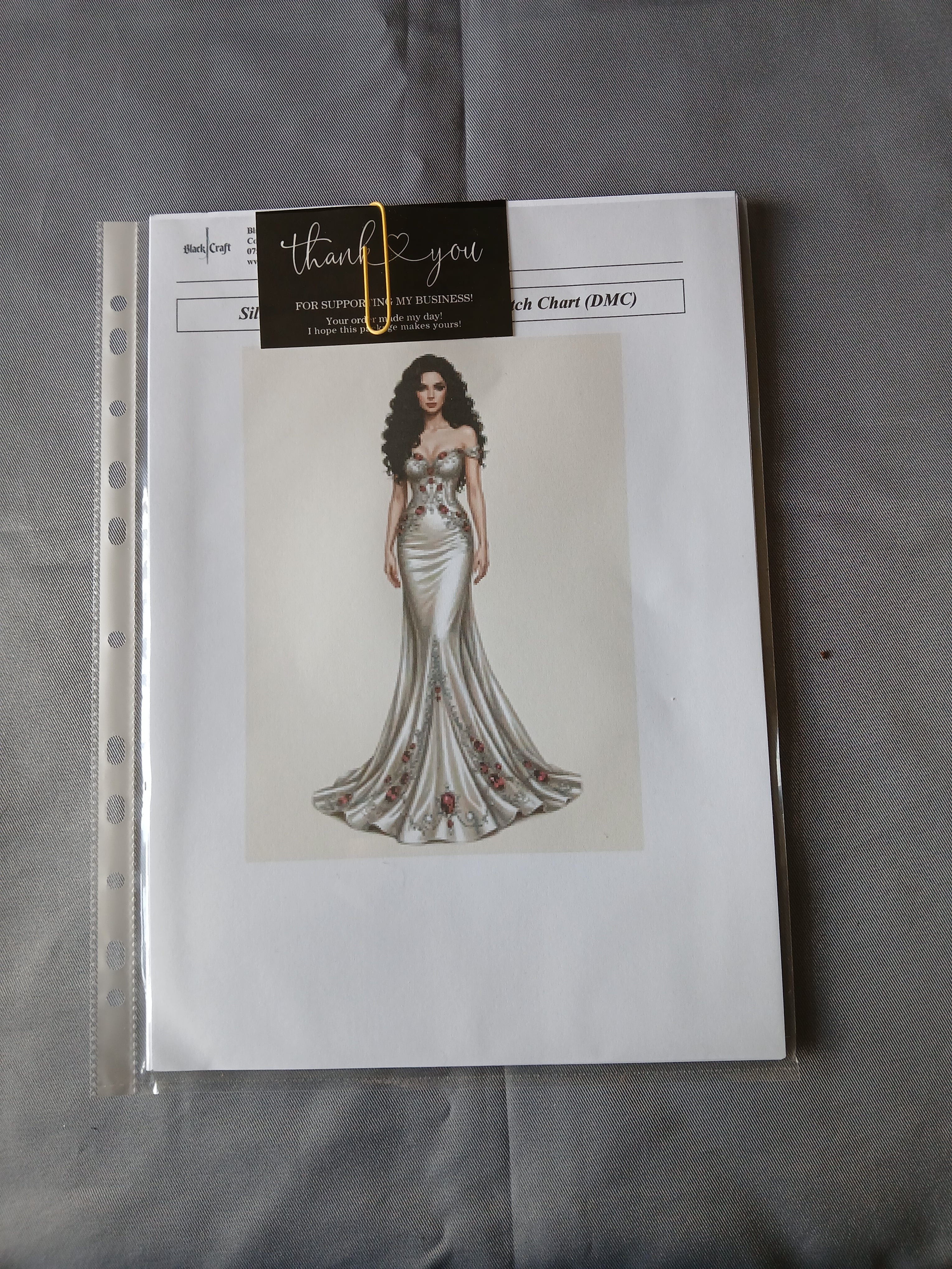 Silka (Elegance Collection) Cross Stitch Chart