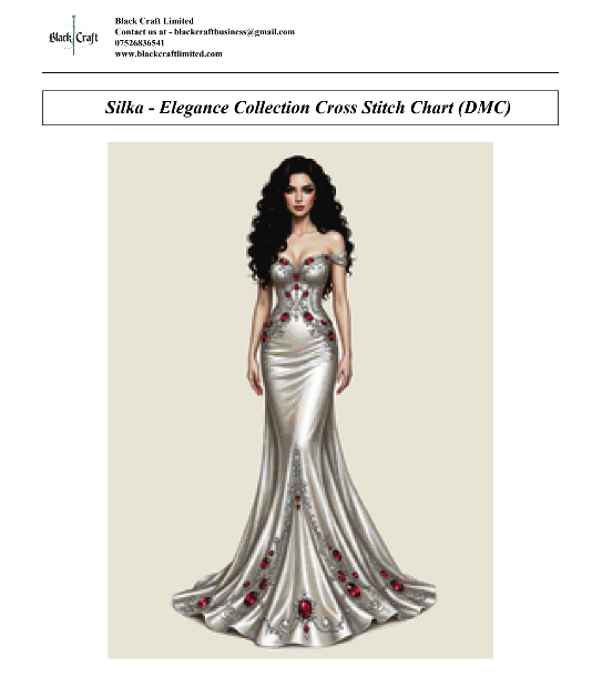 Silka (Elegance Collection) Cross Stitch Chart