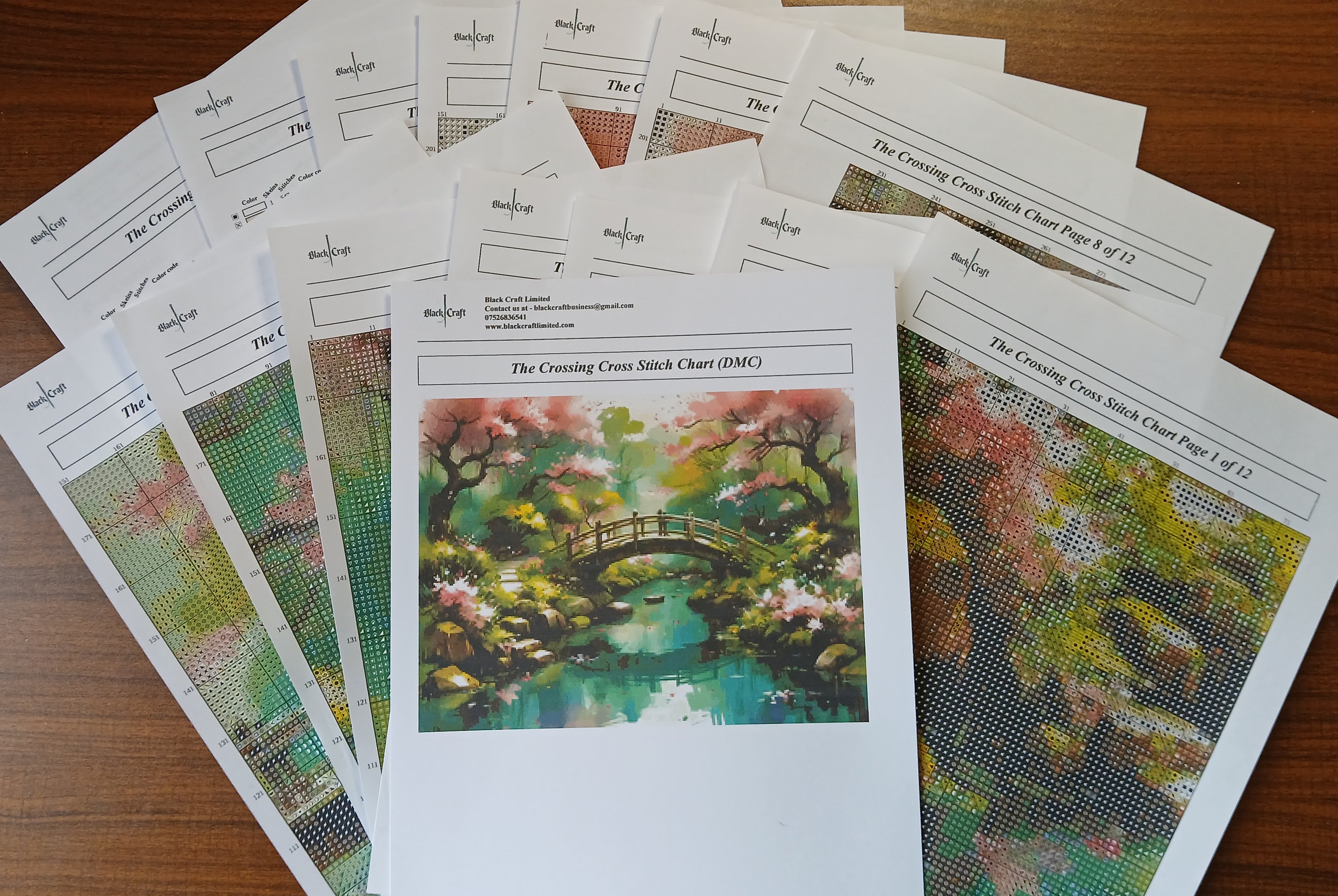 The Crossing Cross Stitch Chart