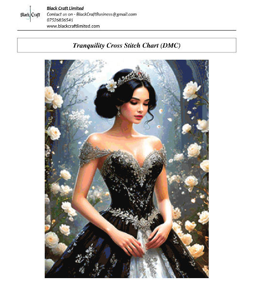 Tranquility Cross Stitch Chart Pack (DMC)