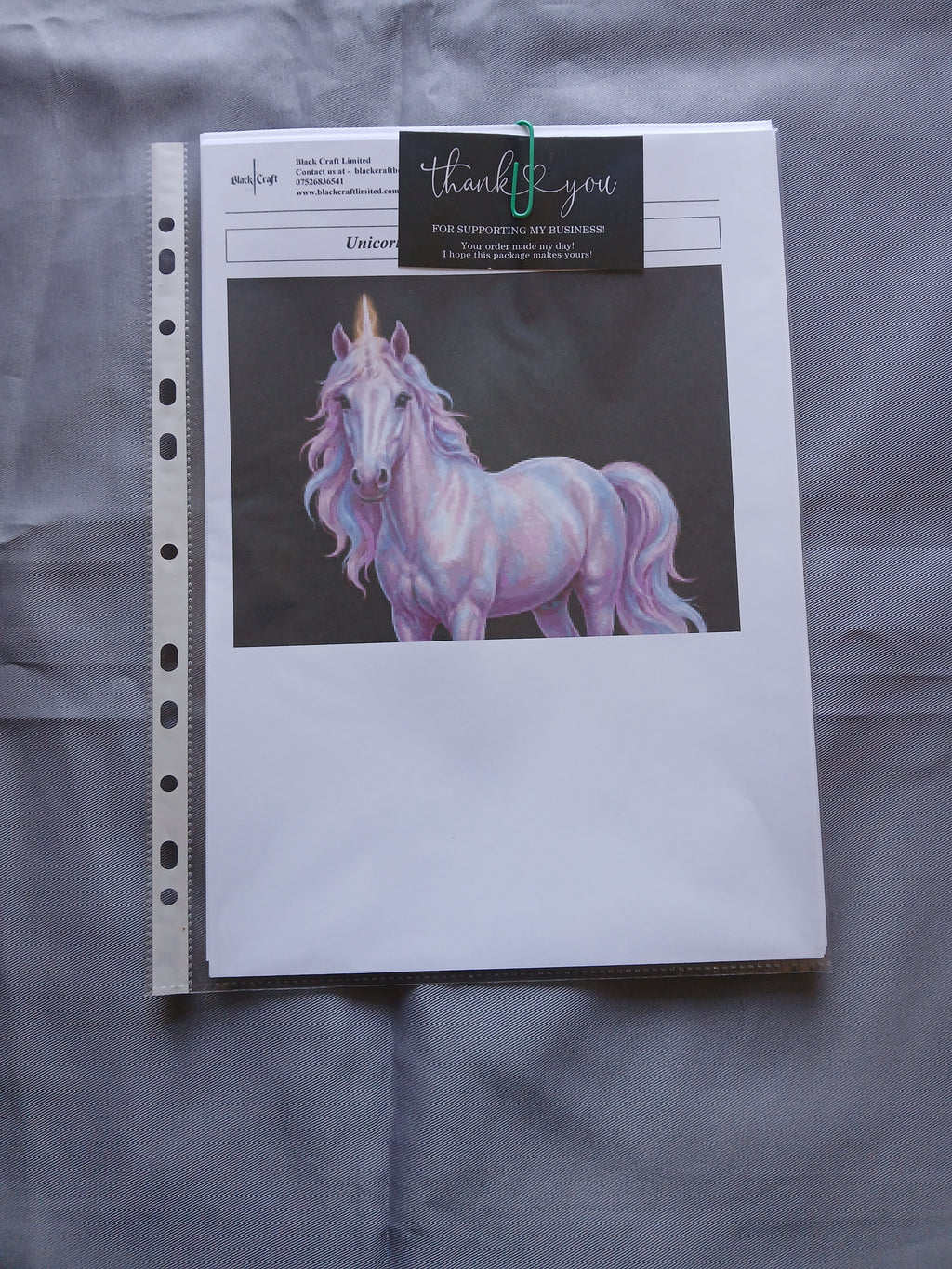 Unicorn Cross Stitch Chart Pattern