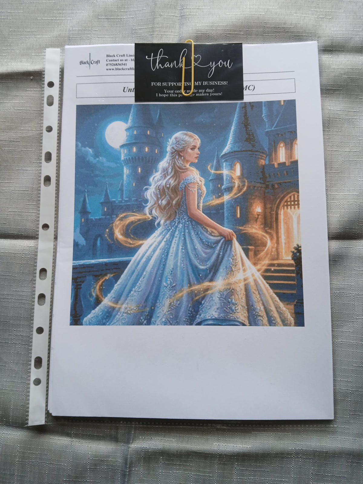 Until Midnight Cross Stitch Chart Pattern
