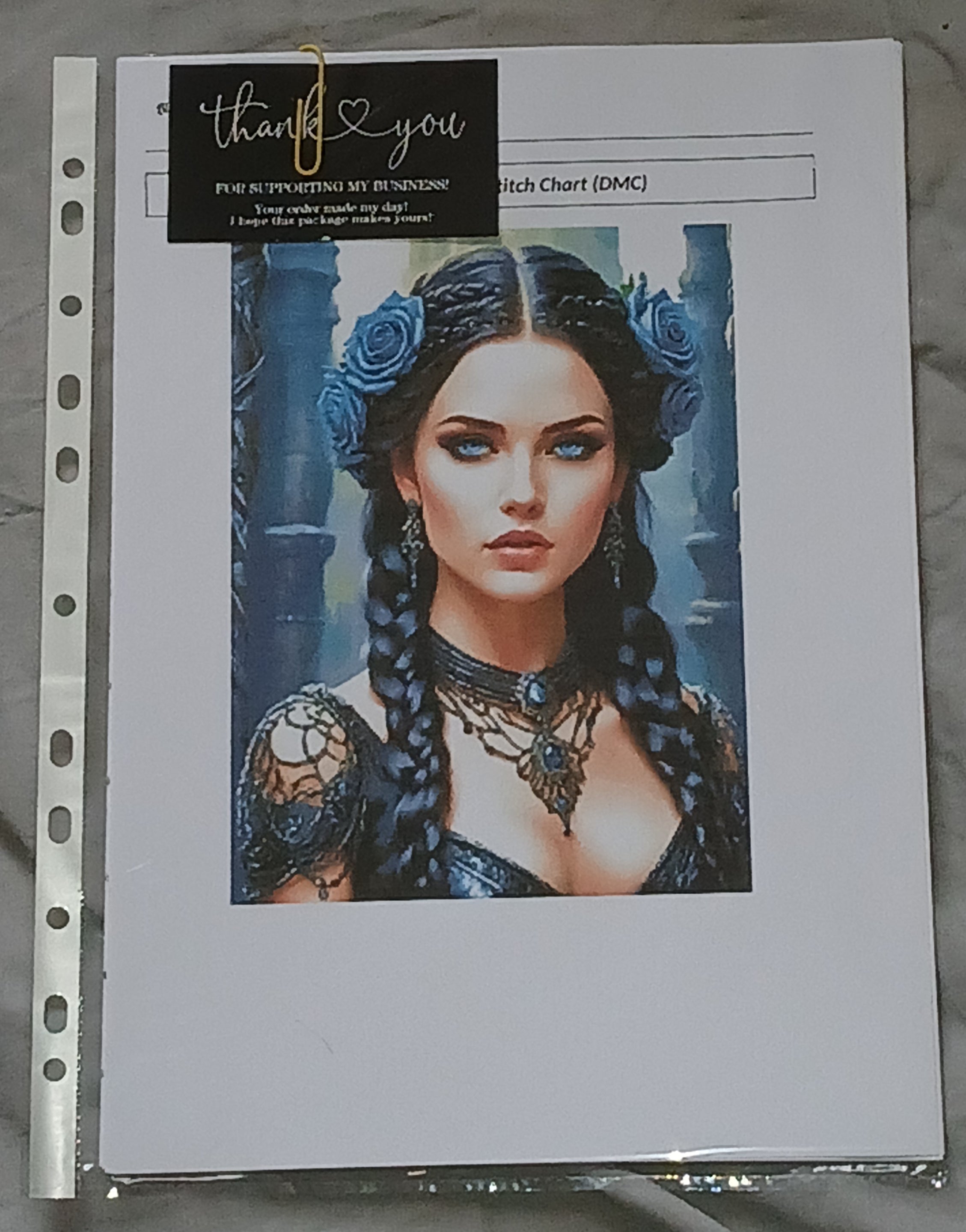 Viserra Devitt Cross Stitch Chart (DMC)