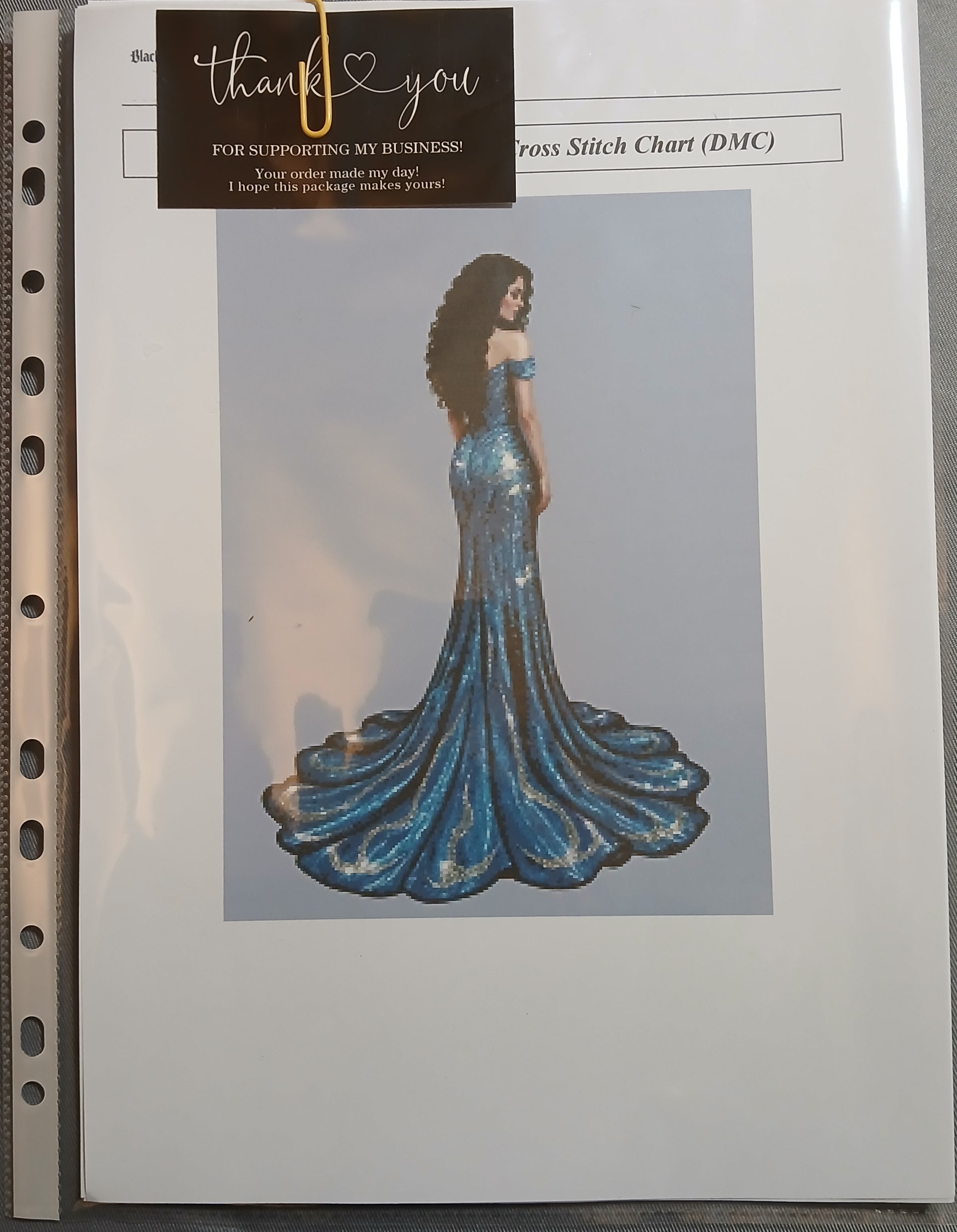 Vortex Cross Stitch Chart