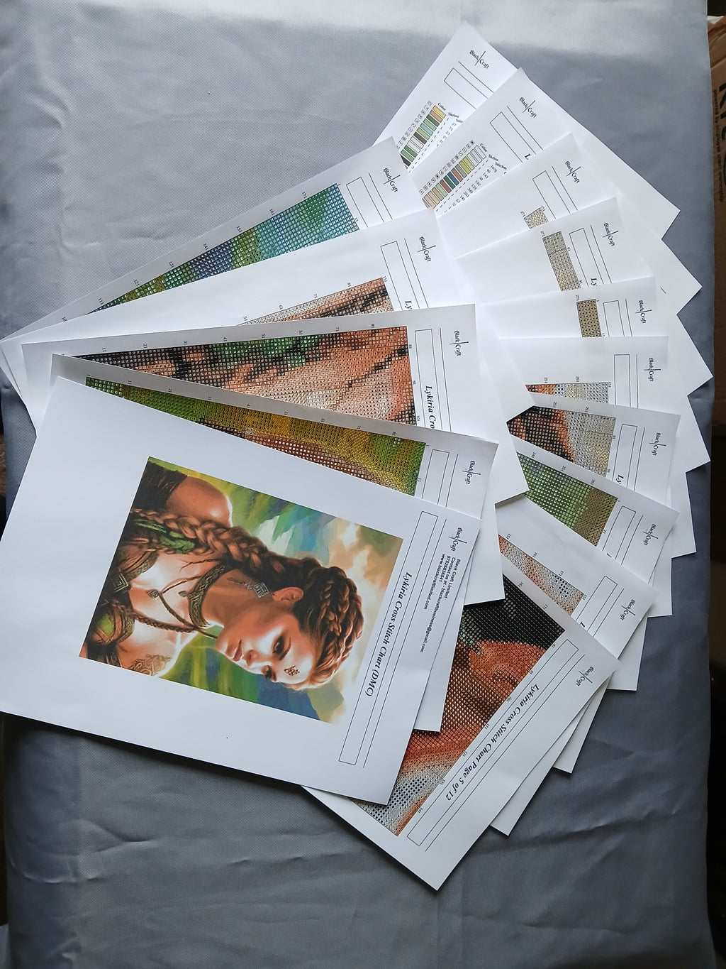 Lykiria Cross Stitch Chart